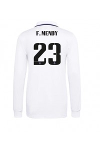Real Madrid Ferland Mendy #23 Voetbaltruitje Thuis tenue 2022-23 Lange Mouw